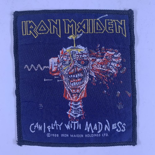 Iron maiden patch - iron,