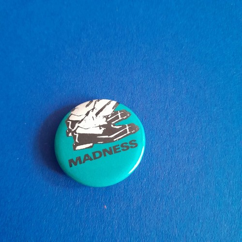 Madness vintage original badge - original,