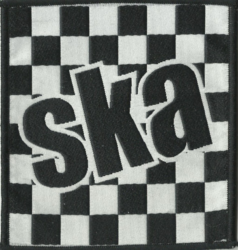 Ska tone black border 1990s - black,