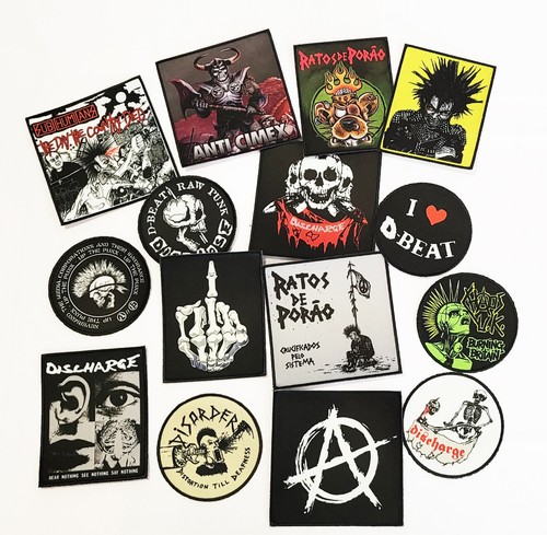 Punk patches iron - punk,