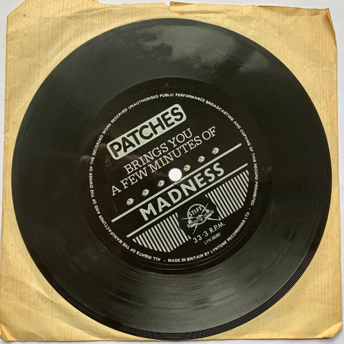 Madness flexi disc - madness,